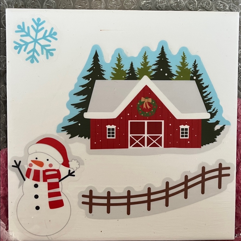 Holiday Trivets set of 4 - Picture 4 of 5